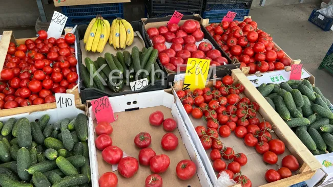 Новости Керчи: Обзор цен на овощи и фрукты на 27 апреля в Керчи