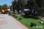 Новости: В Керчи в центре города сразу два порыва