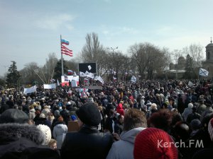 В Керчи на митинге в поддержку Юго-востока хотят собрать подписи за отставку мэра