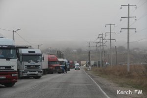 Новости » Общество: Движение через Керченский пролив закрыто из-за густого тумана