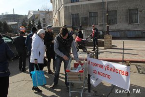 Пикет в Керчи против «убийства пенсионерки за еду» оказался рекламной акцией