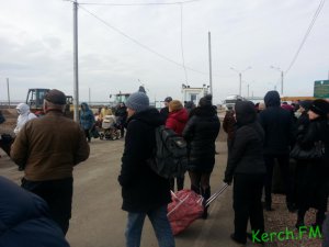 Дорога из Керчи в Украину к родственникам