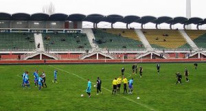 Керчане выиграли у симферопольцев в футболе: 1:0