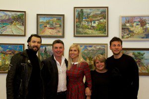 Керченский художник Роман Третьяков открыл свою выставку в Москве
