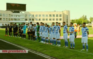 Керчане победили севастопольцев в футбольном матче