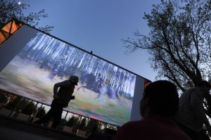 В центре Керчи хотят открыть летний кинотеатр под открытым небом
