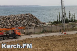 Продолжаются подготовительные работы к строительству Керченского моста (видео)