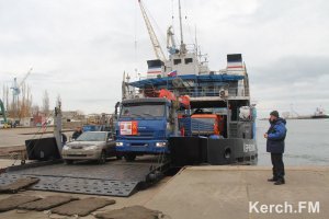 Керченская переправа может остановиться из-за непогоды