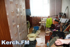 В Керчи из-за халатности коммунальщиков затопило дом