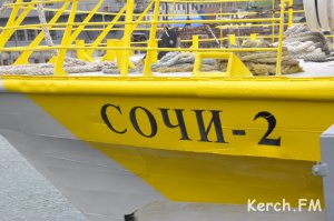 Путин поручил с 2017 года организовать морское сообщение Сочи-Крым