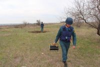 Новости » Общество: Под Керчью МЧС нашли восемь взрывоопасных предметов