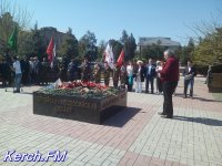 Новости » Культура: В Керчи побывали участники автопробега «Серебряная стрела»