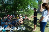 Новости » Общество: В Ленинском районе детям в лагерях напомнили правила безопасности