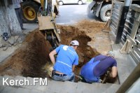 Новости » Общество: В Керчи вдоль улицы Пролетарской тянут газ, - читатели