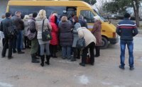 Новости » Общество: Жители Приозерного продолжают ждать маршрутки часами