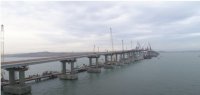 Минтранс РФ обещает запустить автомобильное движение по мосту в Крым до конца 2018 года