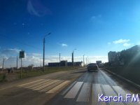 В Керчи на Ворошилова вернули на место «лежачий полицейский»