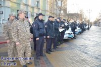 В центре Керчи собралась полиция, охрана и народное ополчение