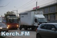 В Керчи произошла авария с участием  троллейбуса