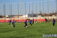 В Керчи открыли новое футбольное поле