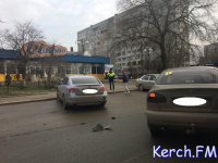 В Керчи столкнулись четыре автомобиля
