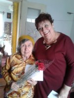 Новости » Общество: Керчанку Екатерину Кепину поздравили с 90-летием