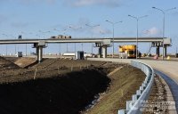 Путепровод на пересечении автоподхода с шоссе Героев Сталинграда в Керчи готов на 56%