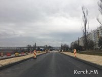 В Керчи открыли новую часть дороги на Верхнем Солнечном