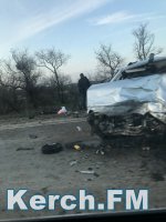 Новости » Общество: На керченской трассе в аварии пострадали трое