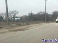 На Куль-Обинском шоссе засыпали три большие ямы