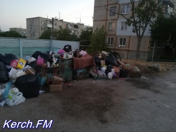 Новости » Общество: В Аршинцево днями не вывозят мусор