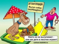 Керчане просят не выгуливать своих собак возле детских площадок
