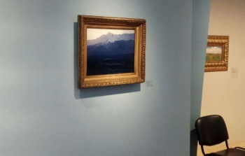 Картина «Ай-Петри. Крым» вернулась на выставку в Третьяковскую галерею