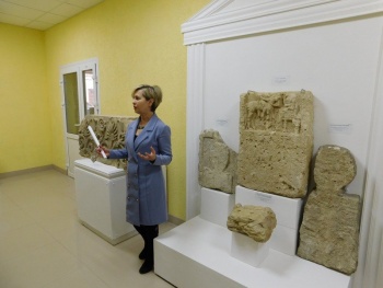 В Лапидарии открыли выставку  «Находки из Нимфея»