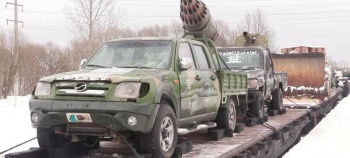 Новости » Общество: Керчан будут записывать в армию во время выставки поезда с сирийскими трофеями