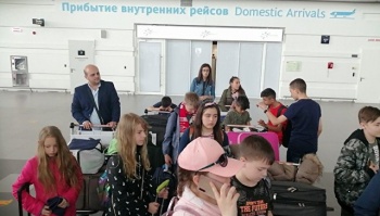 На отдых в Крым прибыли дети из Сирии