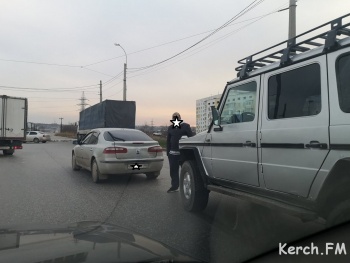 Новости » Криминал и ЧП: Еще одна аналогичная авария за вечер произошла в Керчи