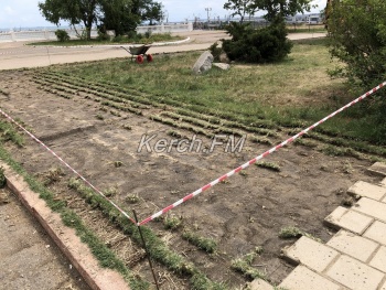 Новости » Общество: На Бульваре Пионеров приступили к реконструкции