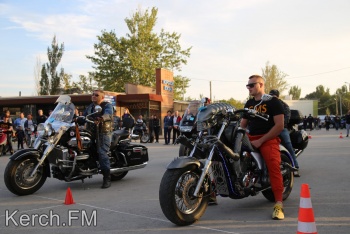 Антигонки на мотоциклах прошли в Керчи (видео)