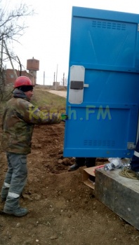 Новости » Общество: В районе бывшей керченской аглофабрики включили новую электроподстанцию