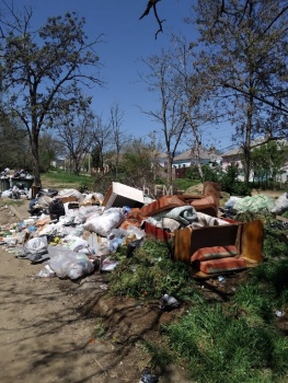 Жители Клары Цеткин жалуются на плохой вывоз мусора