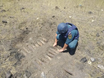 Новости » Общество: Двадцать авиабомб нашли в Бондаренково