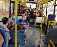 Нарушителей становится меньше – проверки масок в автобусах Керчи продолжаются