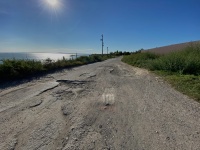 Новости » Общество: Дорога к крепости Ени-Кале в Керчи стала еще проблематичнее