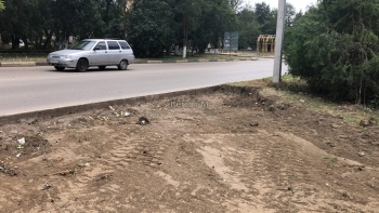 Новости » Общество: К новому детскому саду делают заезд со стороны Орджоникидзе