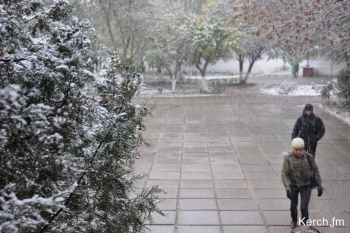 Крыму синоптики обещают привет от русской зимы в виде снега