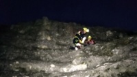 Подросток застрял на 15-метровой отвесной скале в Крыму