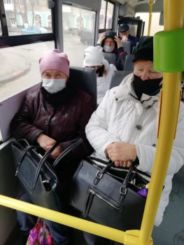 Проверки масок в автобусах Керчи не прекращаются