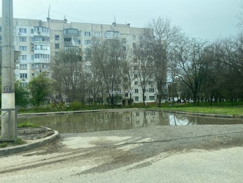 Керчане просят быстрее отремонтировать дорогу на дублёре ул. Генерала Петрова