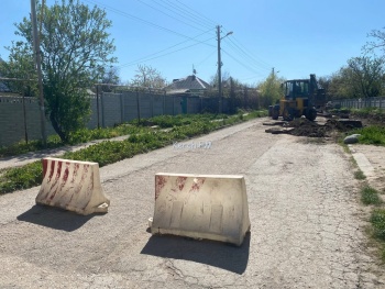 Новости » Общество: На ул. Московская частично ограничено движение